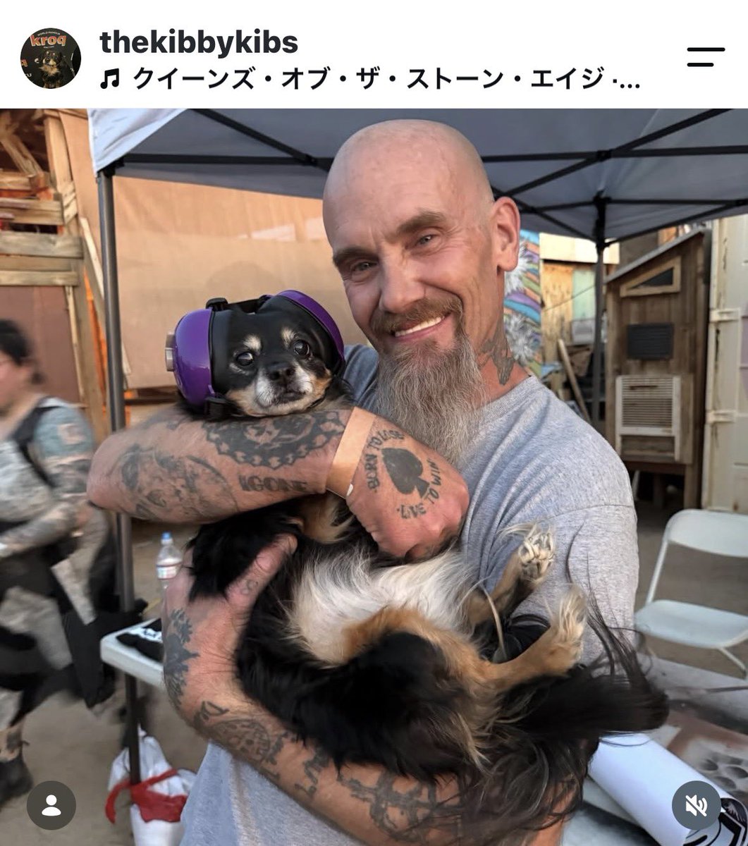 crecgreen's tweet photo. インスタで流れてきたんだけど、ミュージシャンに愛されるアメリカの名物ワンコ。過去ポストを見てたらspoilman出てきた。

https://t.co/v2Pkuvb3nP https://t.co/XaPlFlXesl