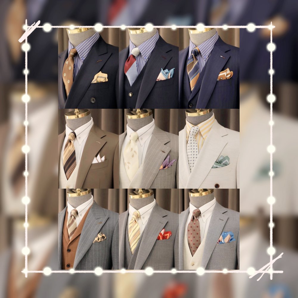 SCxXRVlMmW1gSvQ's tweet photo. [A cluster of neckties on a picture show their diverse styles] https://t.co/lblIvAu1L2