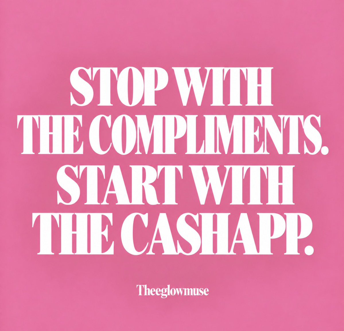theeglowmuse's tweet photo. Don’t call me pretty. Send me $1,000 and show me you mean it. 😂💸 https://t.co/UPgAzgRpIE