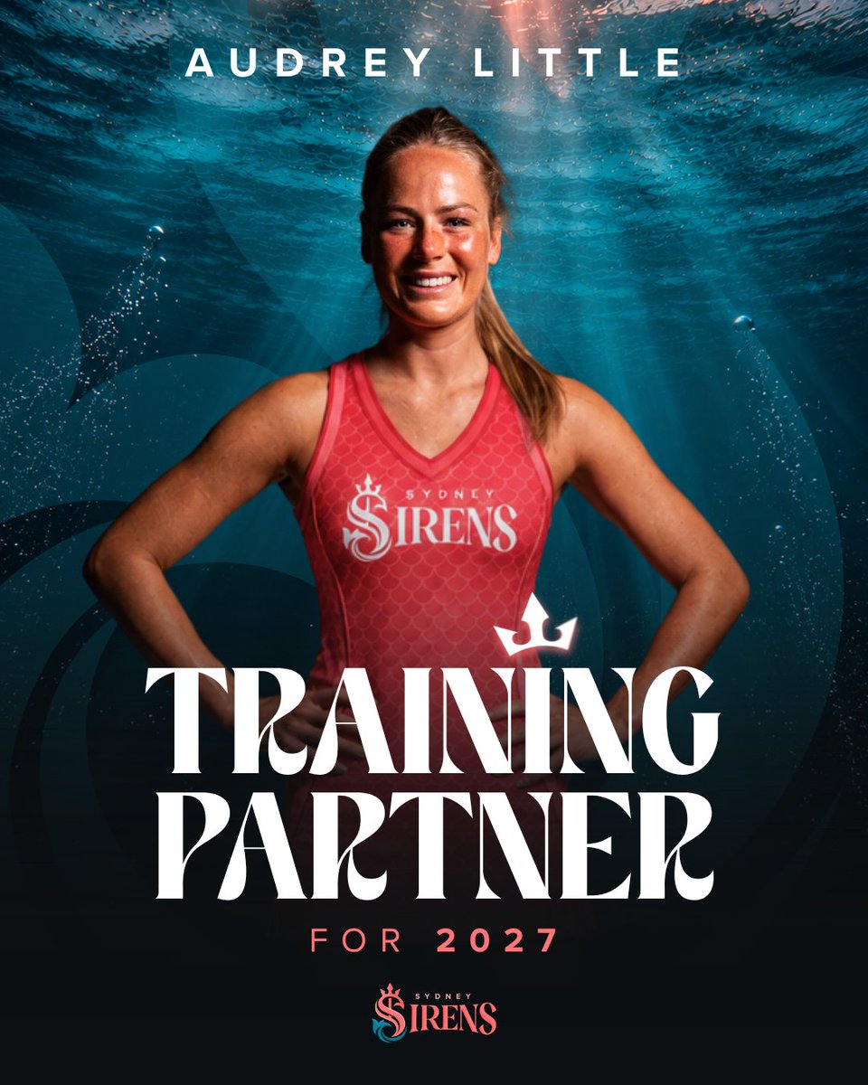 SydneySirensNet's tweet photo. A Little more for 2027!

Welcome back, Auds 🔱

📰 https://t.co/qMqhIMGBwo https://t.co/EbAISyYEwZ