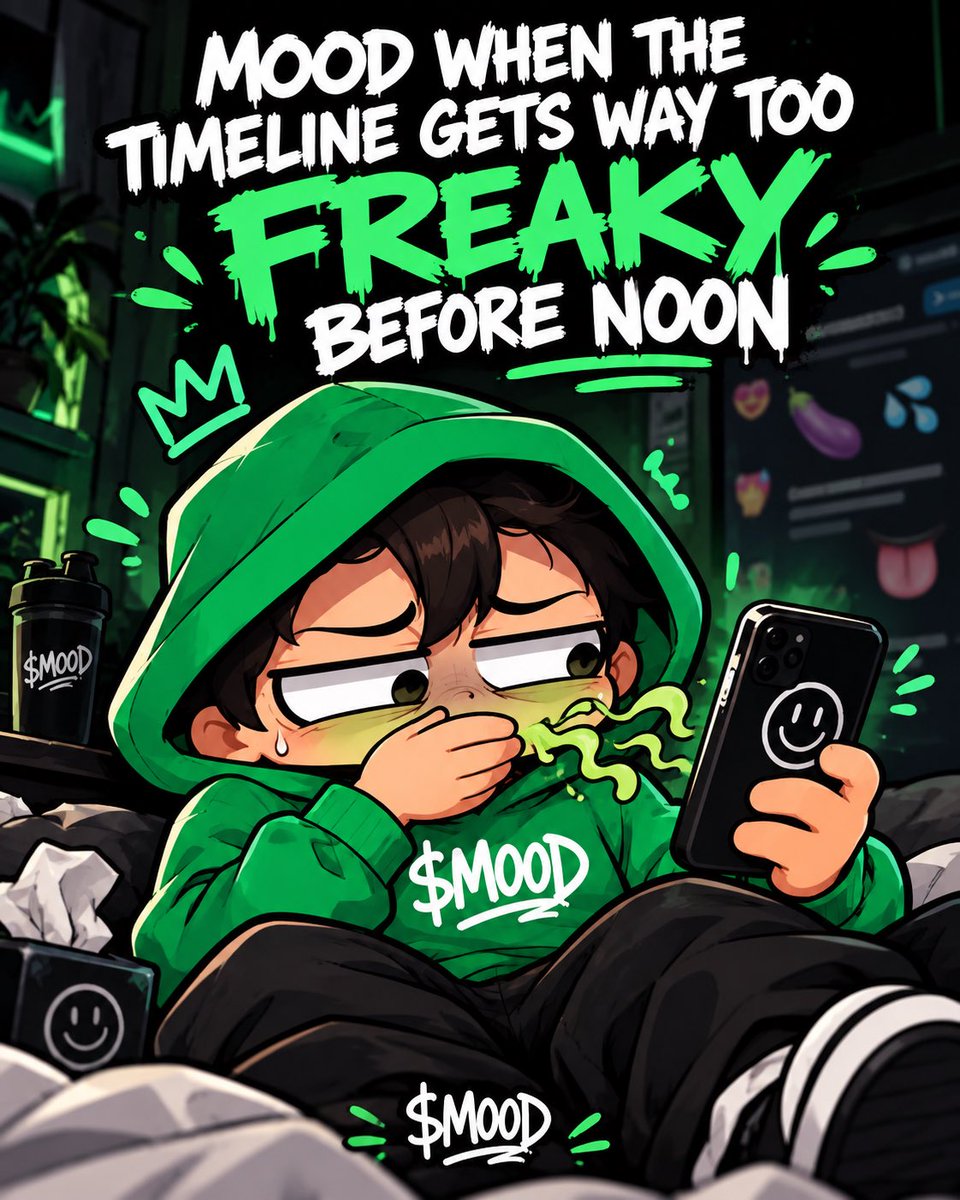 itsmoodcoin's tweet photo. MOOD when the timeline gets way too freaky before noon 😭

$MOOD https://t.co/xDXENrZMDI