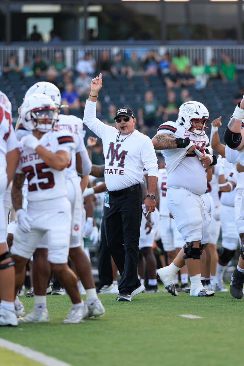 NMStateAggies's tweet photo. Stop by @rudysbbq or tune in to @ZiaCountry for the Coaches Show tonight!

@MJ_PxP will catch up with @Coach_TSanchez, @RBaarts and Mike Jordan!🎙️

📻https://t.co/6kn3d1ewTe

#AggieUp x #RideForTheBrand https://t.co/GxWACMmruW