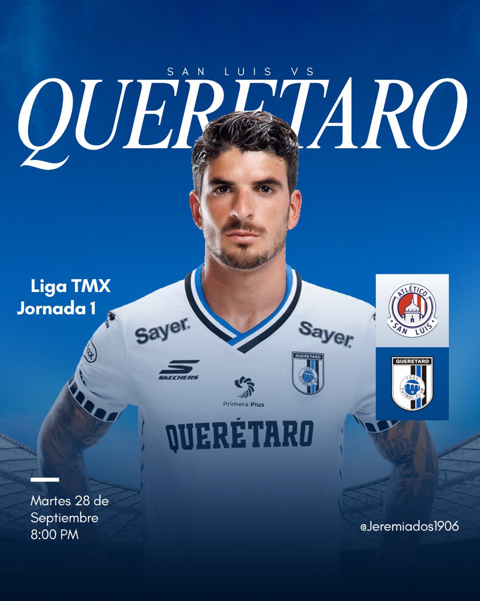 Jeremiados1906's tweet photo. Con la mirada puesta en nuestro primer partido, el clásico de la 57 🐓
#JERETARO https://t.co/8BUWjQB6MN