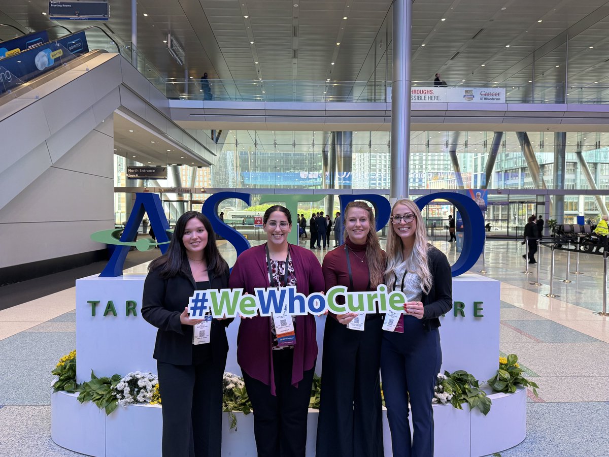 MoffittRadOnc's tweet photo. Moffitt women!! #WeWhoCurie https://t.co/PsI9V5kzie