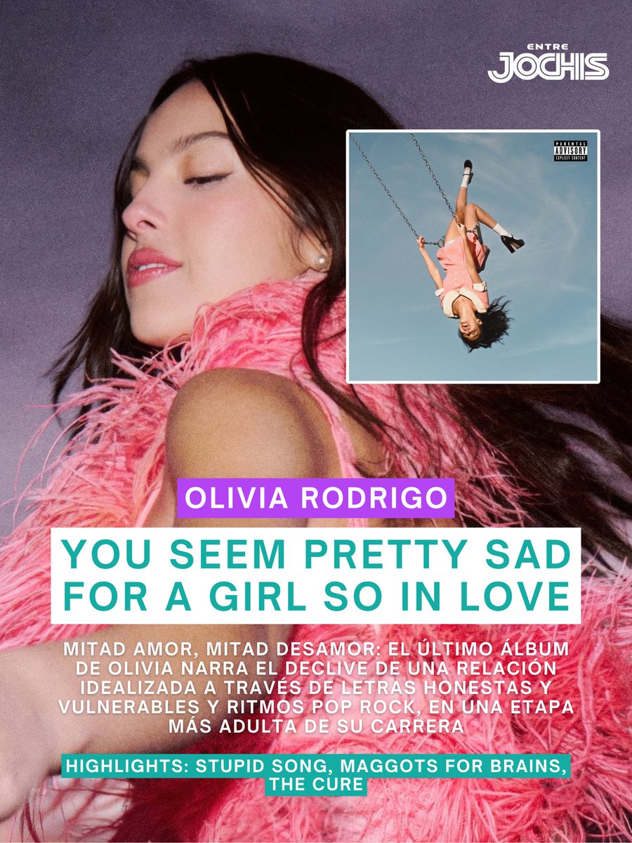 entrejochis's tweet photo. 4 Discos para escuchar si NO TE GUSTÓ The Life of a Showgirl: The Encore 💿🪩

¿Qué otro álbum pop nos recomiendas tú? Te leemos en los comentarios 💬⬇️ 

#TaylorSwift #OliviaRodrigo #CarlyRaeJepsen #HilaryDuff #LGBT https://t.co/ZVdrxZc2t8