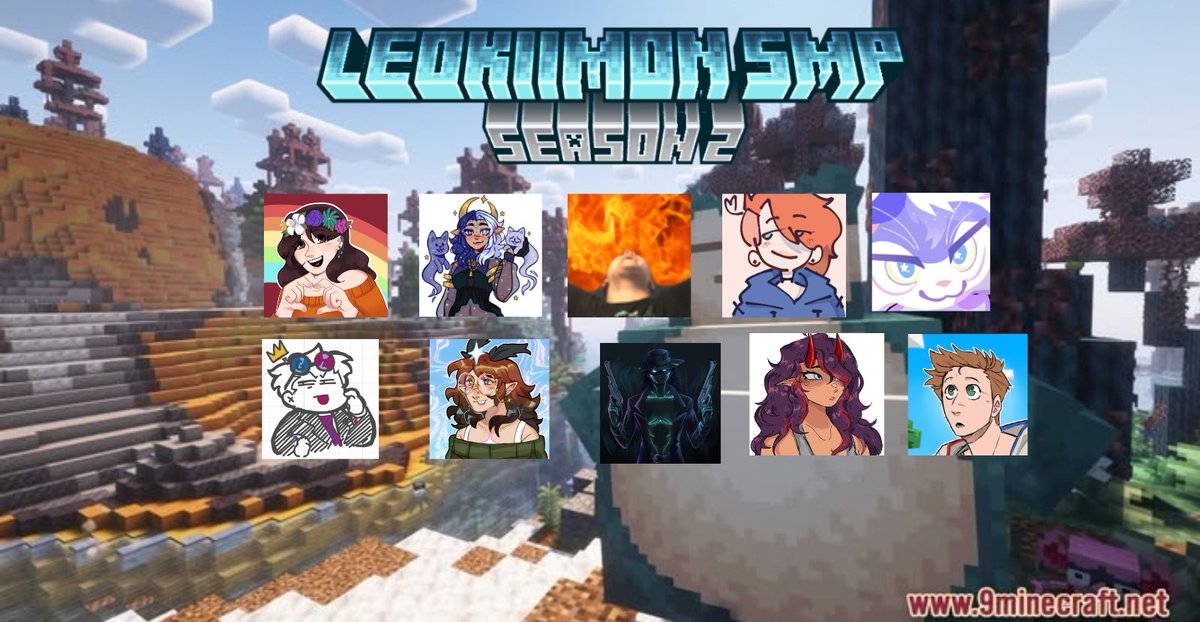 ttvleokii's tweet photo. Please welcome the first wave 1/2 of members to Leokiimon SMP Season 2 !! 

@undertheraenbow @earthtopluto71 @SDCYT1 @DoeFozy @ThatGuyGZ @MoffiLee @shinyumbreon672 @Viipy_ @BlinciYT 

Catch them October 1st for the opening !! https://t.co/bynHy7LhC2