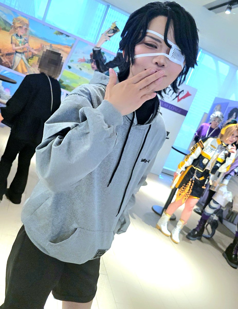 8Harutobi's tweet photo. 9/20㈰14:30回レイヤー様グリーティング

自分の可愛さを知り尽くしているルカバルサー。まじで表情好きすぎるし投げキッス頂いた時は心臓止まりかけた😇😇😇

OPH戦隊ルカ・バルサー(@saraba_n )様
 #第五人格横浜コラボ https://t.co/G0fVy3kkcn
