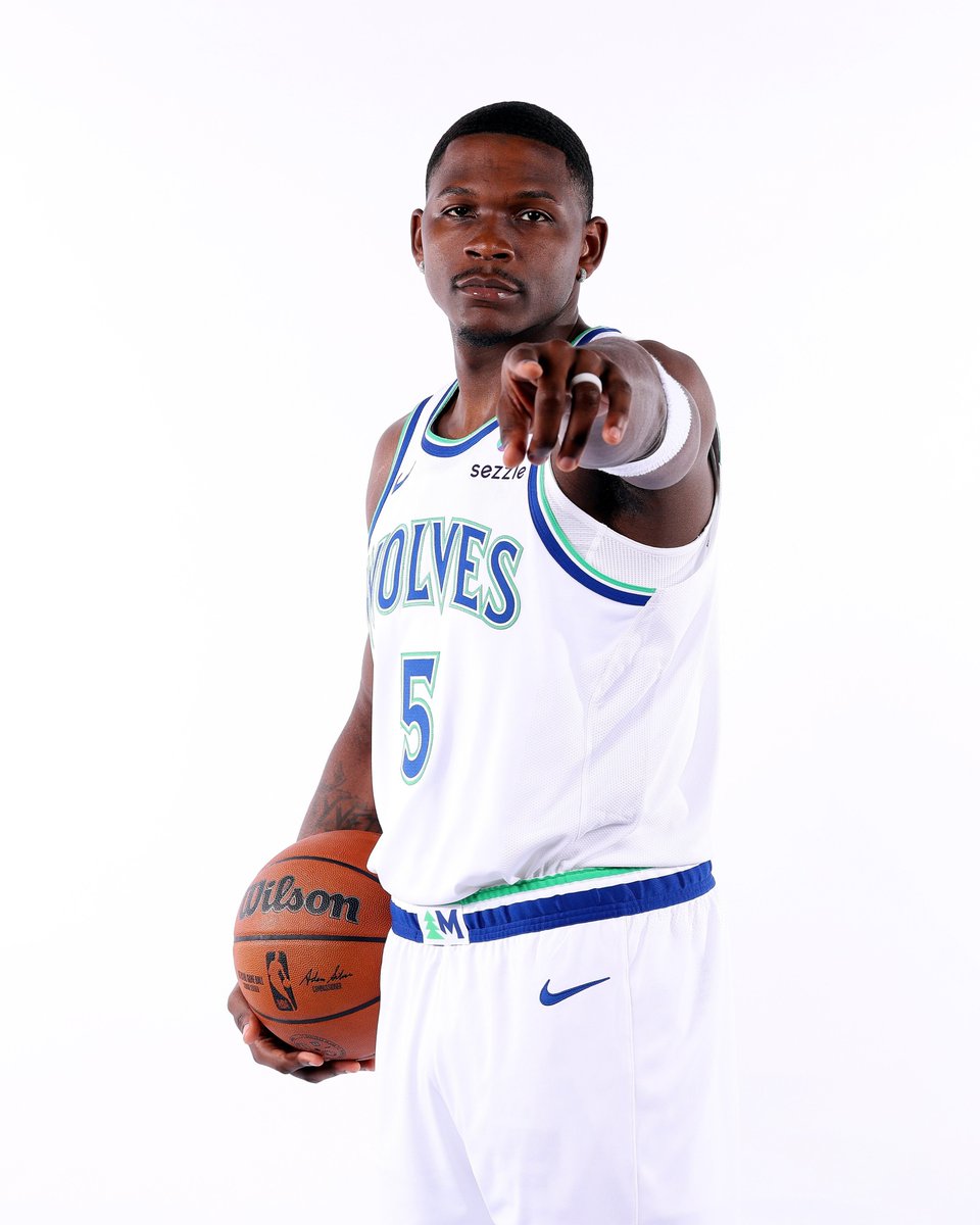 NBA's tweet photo. Year 7.

Anthony Edwards.

📸 NBA Media Day https://t.co/x9iLc01kHl