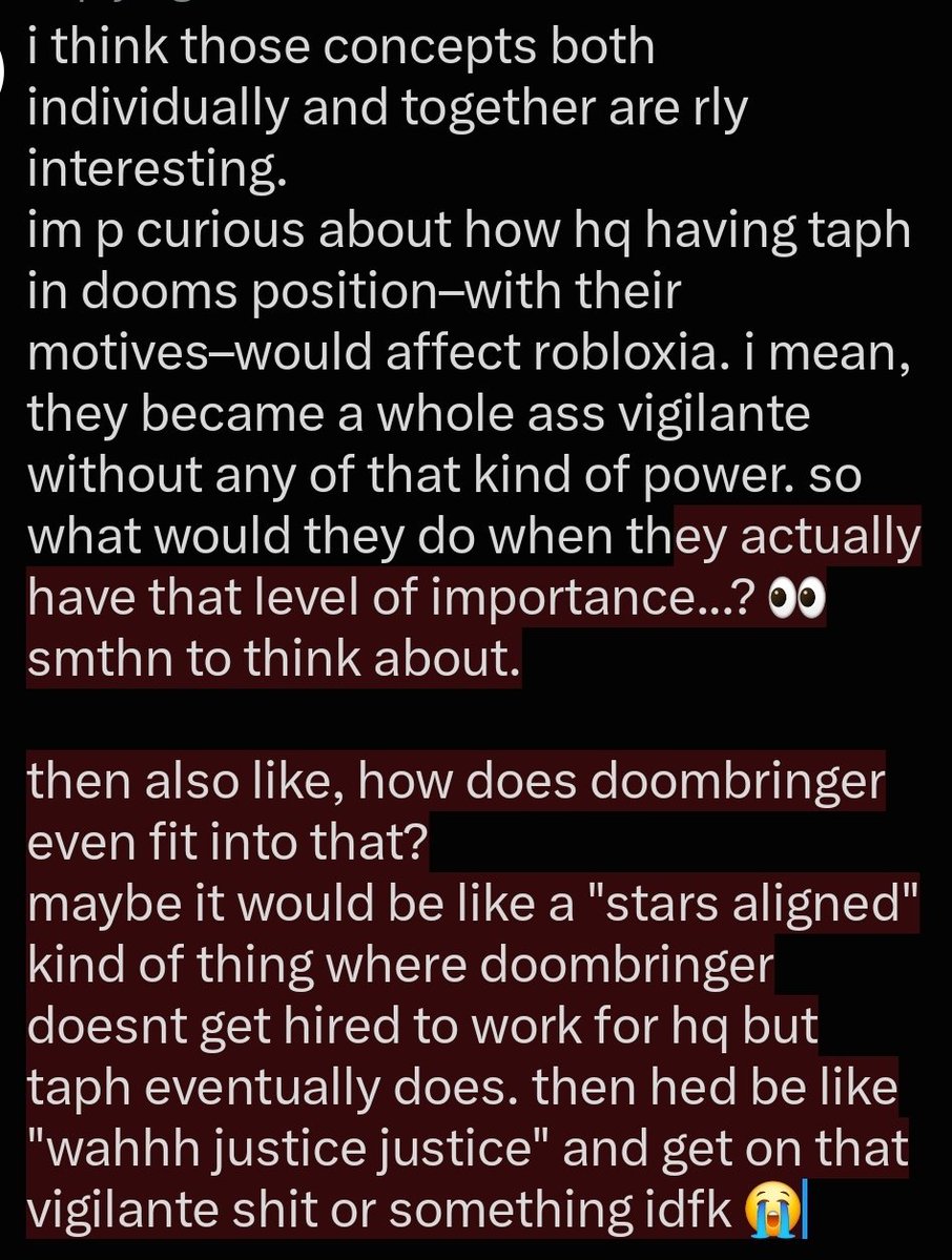 yetobedoomed's tweet photo. @Kookaburrs i reject the character limit 👿 https://t.co/LE7xuOG5O4