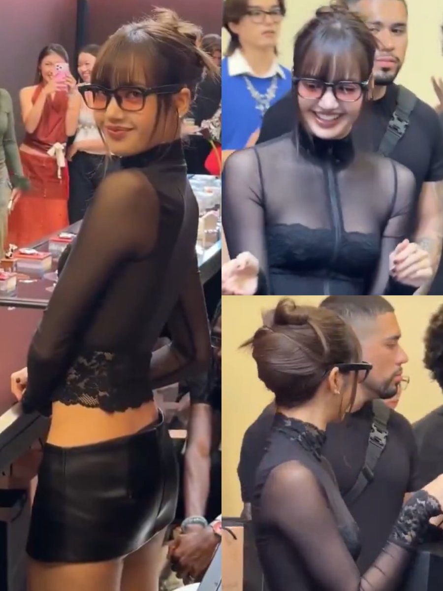 LISASCENTER's tweet photo. #LISA AT HER META GLASSES POP UP EVENT 😍❤️ https://t.co/sH4xAQhW3w