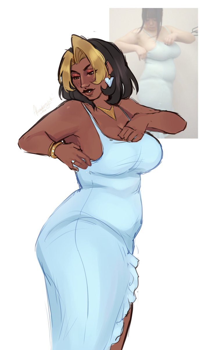 alocowberry's tweet photo. blue dress trend with domina <3

[ #art #overwatch #overwatchfanart #domina #dominaoverwatch ] https://t.co/LRoj3N4bYN