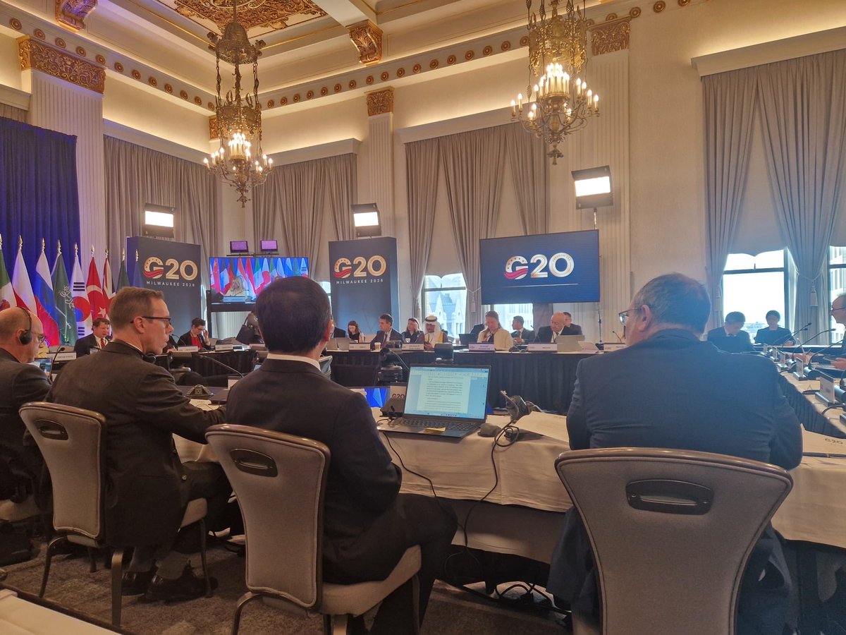 OTMcarlos10's tweet photo. At the @g20org representing @Trade_EU at the meeting of the Trade and Investment Working Group and providing support to Commissioner @MarosSefcovic at the ministerial meeting
#WTOreform
#levelplayingfield
#overcapacity
#forcedlabour
#foodweaponization https://t.co/9nvyxn5G0Q