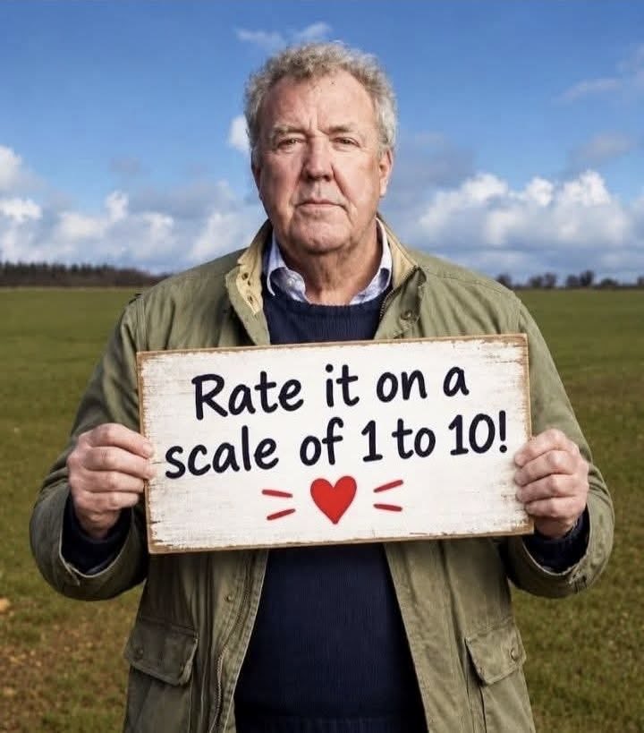 ClarksonsFarm1's tweet photo. Rate your enjoyment of Clarkson’s Farm so far from 1 - 10, let others know if it’s worth a watch…😊 https://t.co/o25VBnOIxG
