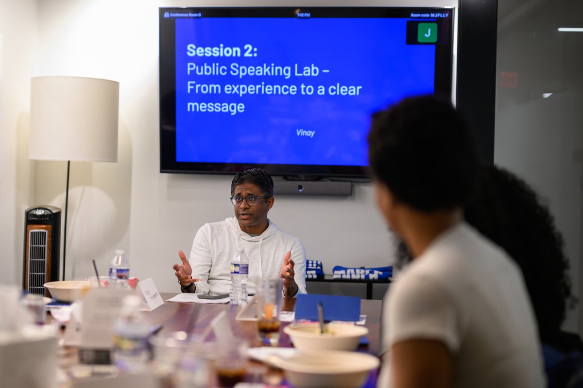 AMarch4OurLives's tweet photo. We just kicked off our March Forward Fellowship in Washington, DC!

March Forward is our four-month leadership and storytelling fellowship for young people directly and closely impacted by gun violence. Our first cohort is eight fellows, who will get storytelling and public speaking training, individual leadership coaching, mentorship, and a place to publish through our channels. Each fellow will also design a community project in their home state, because the point isn't just telling the story. It's what the story makes possible.

We brought everyone together, and over two days they got to know each other beyond their advocacy. They practiced telling their stories on their own terms, met their coaches, and brainstormed what they want to build over the next few months.

We walked out feeling inspired. Eight young people spent the weekend figuring out how to turn their lived experience into something that moves other people, and it was powerful to watch.