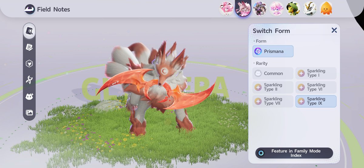 Horror_husky's tweet photo. I have rerolled and recaptured this stubborn girl 4 times always the same colors or a new one I already changed off of 😭 Hunting a color you want takes so much resources 🥺 now I have 2 red, 1 orange and 1 purple.... C'mon 🙃 https://t.co/HoUVegmHpl