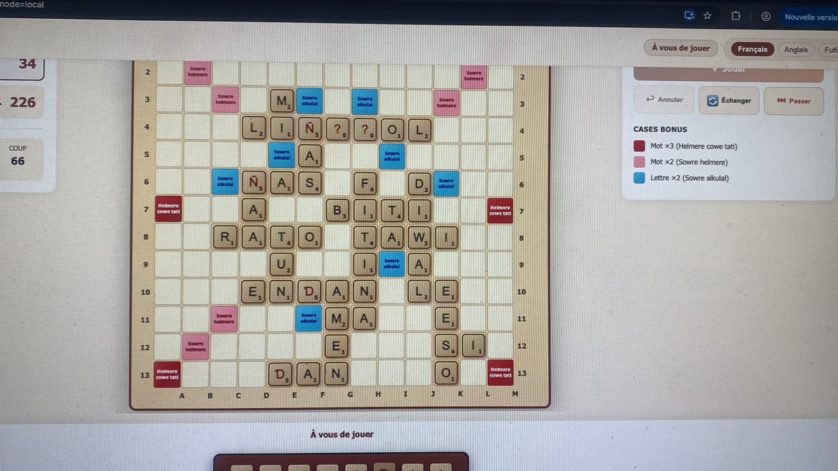 pathus90's tweet photo. I recently built Liggirde to help me learn and improve my own language, Fulfulde.

The idea was simple: why not make language learning more fun through a game? 

So I built a Scrabble-inspired game for Fulfulde speakers.

The MVP web is now live:
https://t.co/b4kYyq5WUn https://t.co/otUjAuR5U8