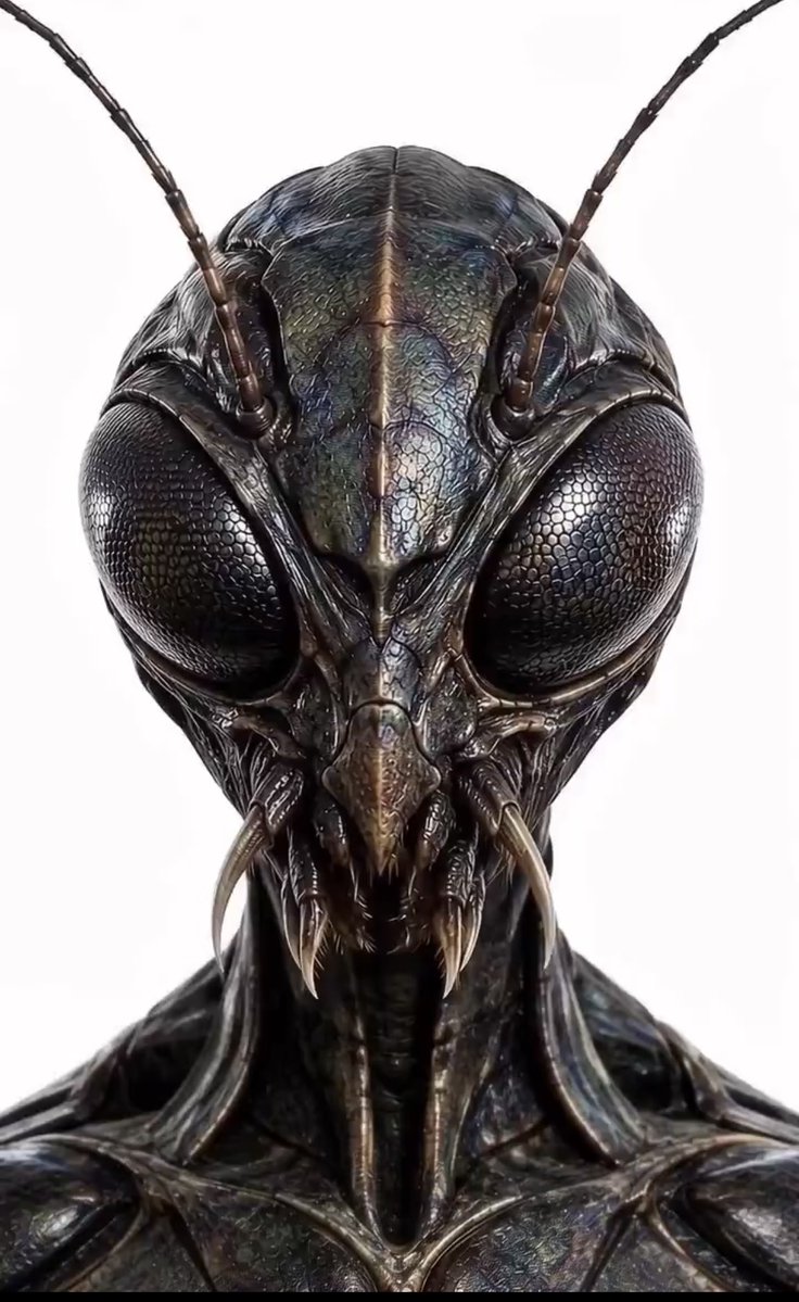 TheSecretFilesX's tweet photo. 👽The Mantis Man was reported along New Jersey's Musconetcong 
River by a fly fisherman who described a nearly seven-foot humanoid with a triangular head, huge black eyes and powerful insect-like legs.

He said it looked back at him while climbing the bank, then appeared to fade away mid-stride.🤔👇👇

#Mystery #ufo #Mantis #Aliens