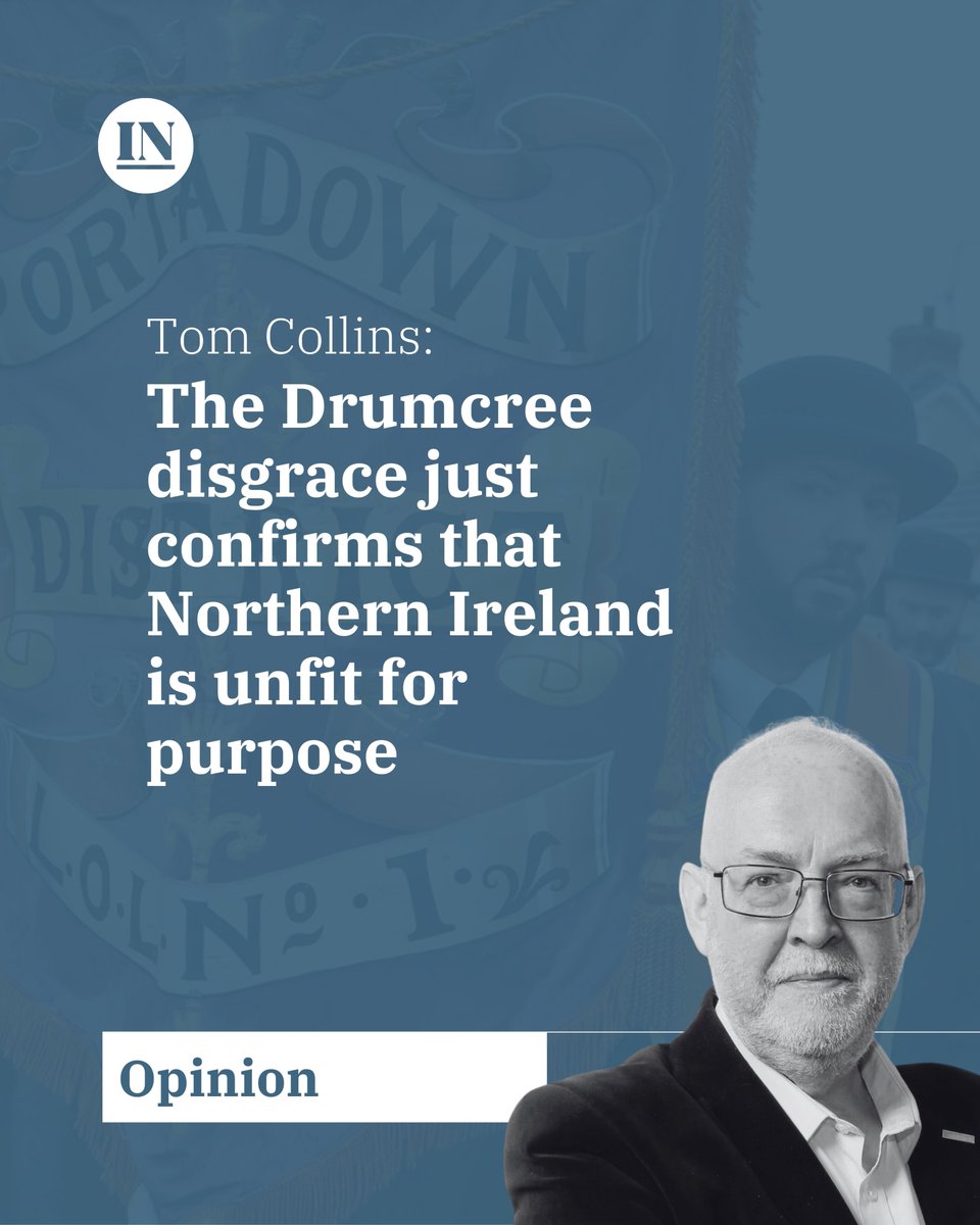 irish_news's tweet photo. "If unionism wanted to prove beyond all doubt that Northern Ireland, as a political entity, is beyond salvation, it could have done no better than to resurrect the conflict on Garvaghy Road in Portadown.

"For some time there has been a concerted effort by some within unionism to undermine the Good Friday Agreement, to jeopardise the peace process, and to put nationalists in their place."

Read Tom Collins: https://t.co/du72MOosM8