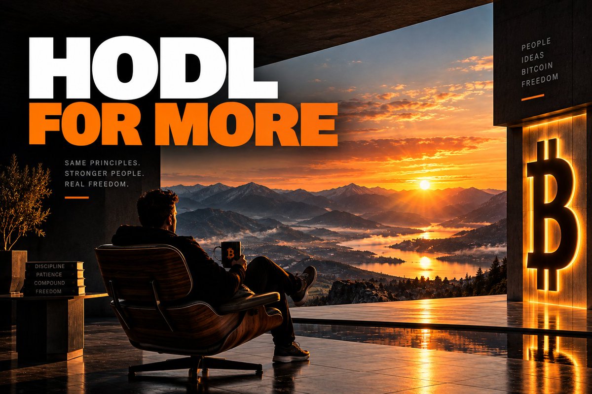 HodlOnSF's tweet photo. HODL for more.

More conviction.

More freedom.

More Bitcoin. https://t.co/YvqaxuoL3Y