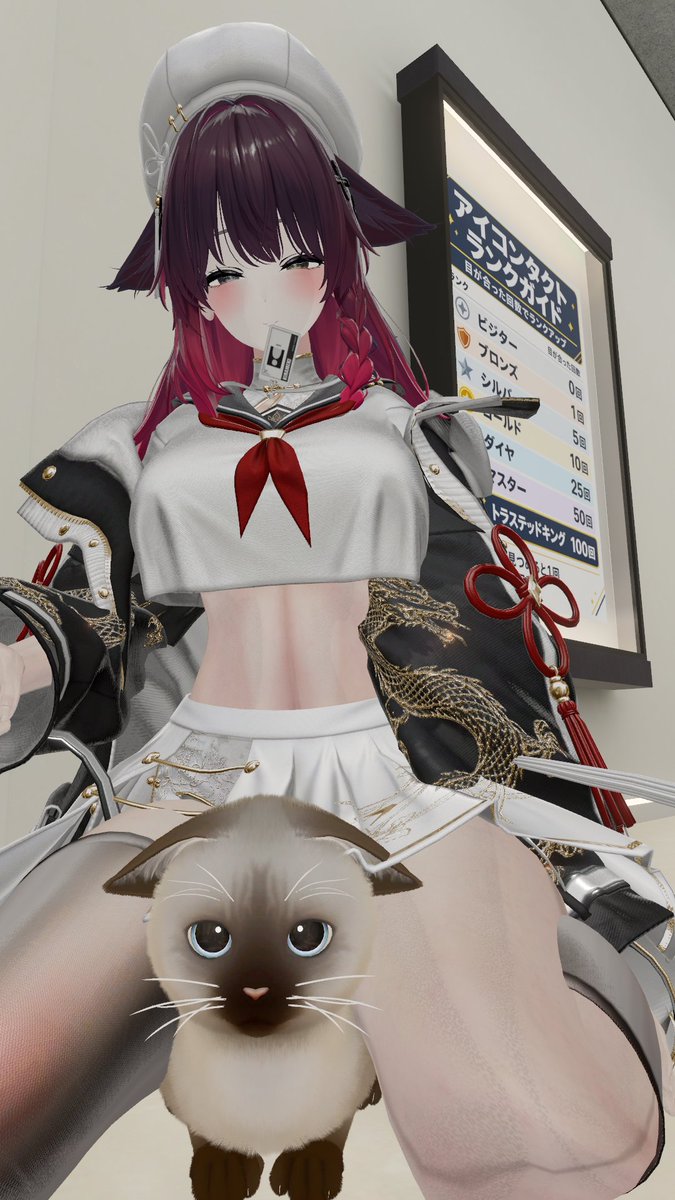 _Eggbird's tweet photo. おはようー！猫との２しょ！
#Shinano3D https://t.co/9ubs3T2eta