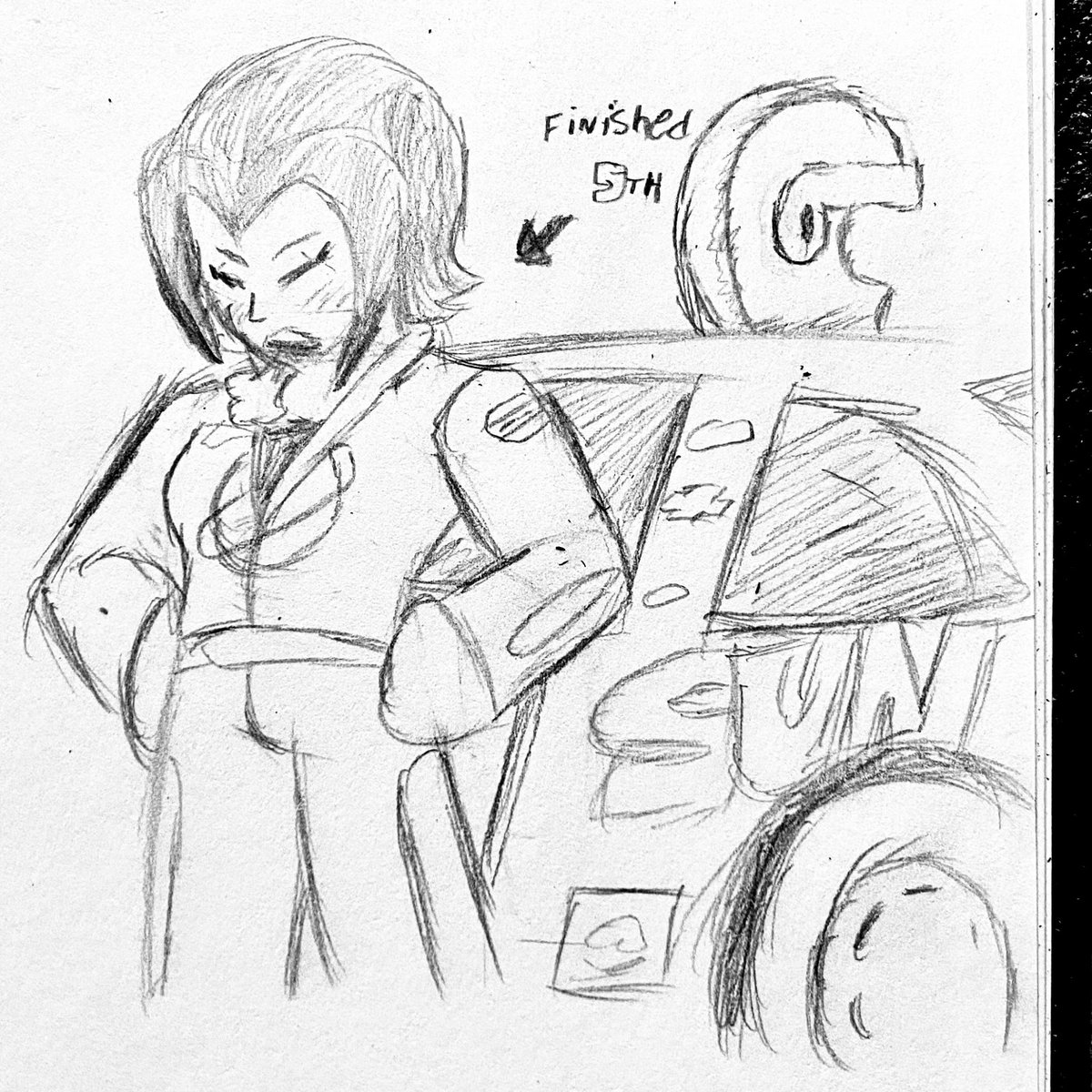 BrokengamerX's tweet photo. @db_mini_cooper I do have a character who raced in the 90’s who I love talking about https://t.co/IcNnlNLyYH
