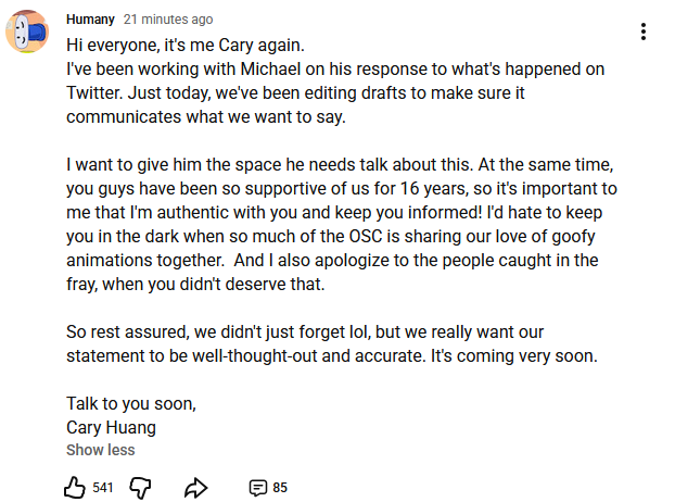 clovpi2's tweet photo. has anyone shared this here yet look at what cary said https://t.co/n0b7huGOgk