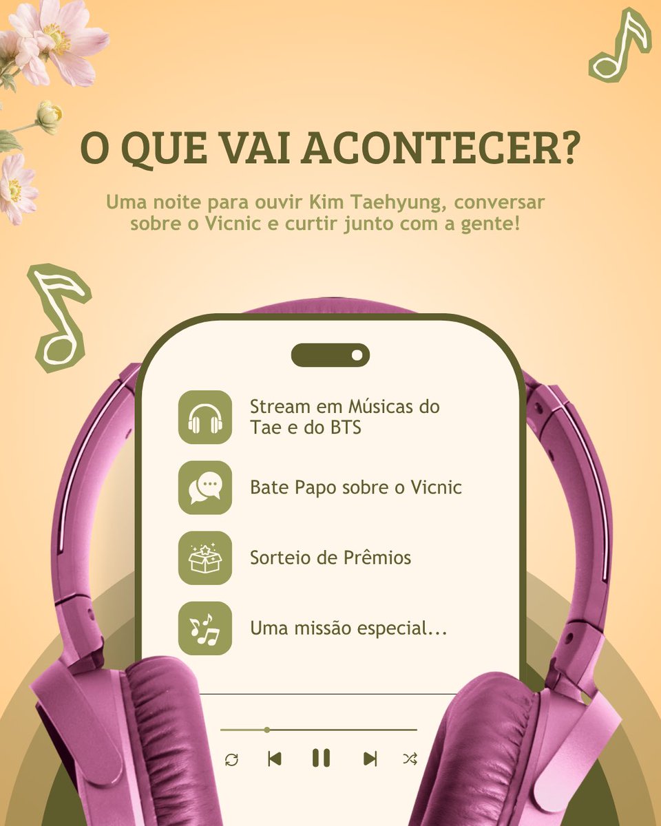 vicnicforV's tweet photo. O Vicnic tá chegando e a gente não aguentou esperar até lá. Então resolvemos fazer um esquenta com vocês, do jeito mais Taehyung possível: se divertindo!

Na quinta-feira, dia 01/10, às 20h, a gente se encontra no Stationhead pra ouvir muita música, contar novidades e curiosidades sobre o #VICNICFORV e ainda dar uns presentinhos pra quem estiver lá com a gente.

Quem vai ao Vicnic já entra no clima, e quem não vai conseguir ir presencialmente também tá mais que convidado pra se divertir com a gente!

E pra quem tiver compromisso e não puder comparecer, ainda teremos atividades acontecendo até sábado às 14h! 😉

Obs.: mais informações sobre a sala sairão na quinta-feira 💜