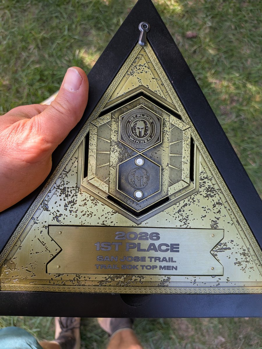 JPoehnelt's tweet photo. Ended up winning my race yesterday! Still exhausted! https://t.co/wCvcIEWxDh