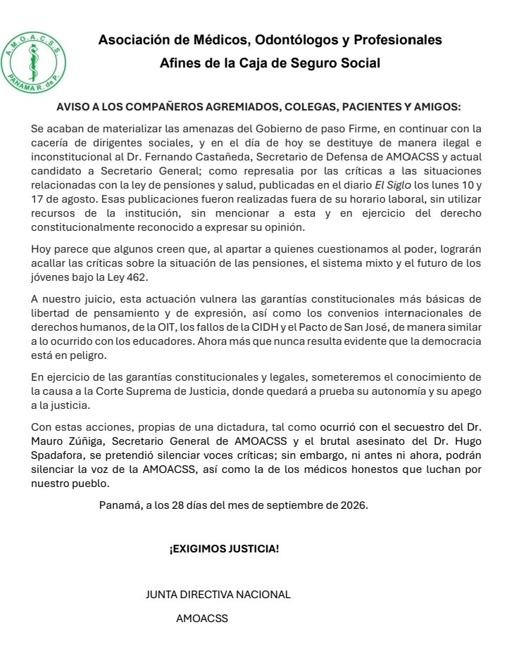 belykiibek's tweet photo. Ley mordaza aplica la GESTAPO del Dinosaurio en la CSS.
La ley o te callas o te callamos, así parece ser en el actual régimen.
La dictadura ultraderechista del Dictadorzuelo no soporta las críticas.
Y tanto que critican a la izquierda por ser supuestamente poco demicratica. https://t.co/HSFFvynpAf