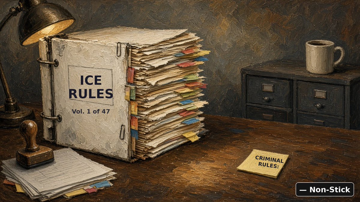 RealNonStick's tweet photo. Welcome to Colorado. ICE rules: get a warrant, fill out the form, finish the training.
Criminal rules: none.
Sanctuary rules: see above.
— Non-Stick
#ICE #Colorado #Denver #Immigration #NonStick https://t.co/gHn7fQbgvj