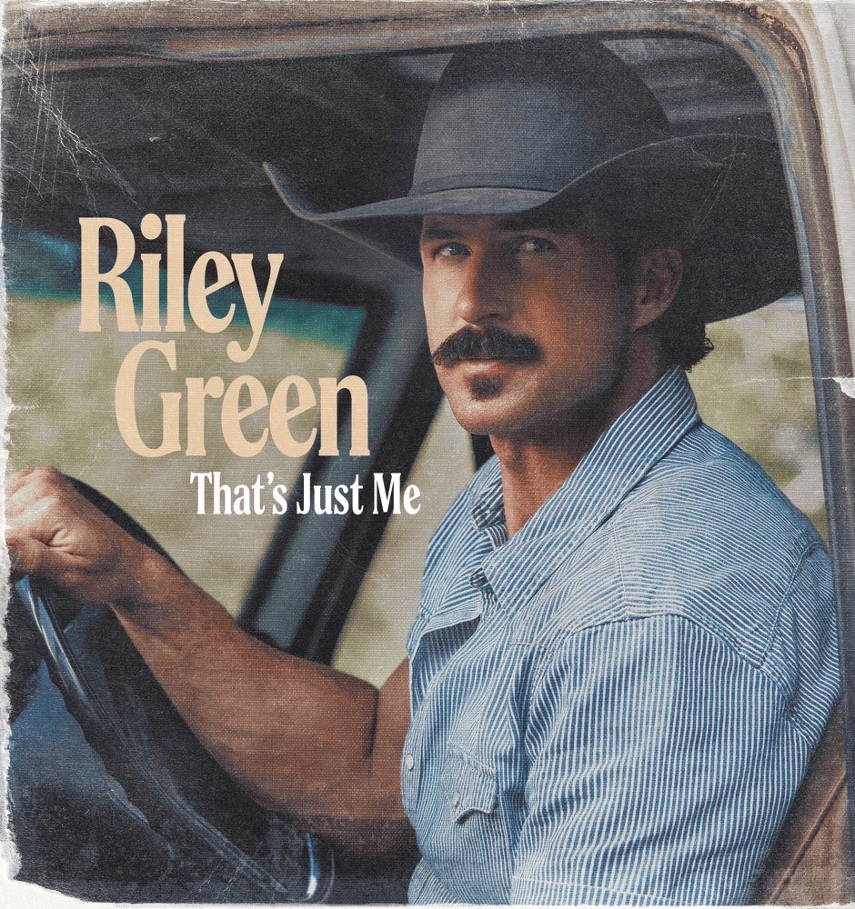 ChartUpdate_'s tweet photo. Riley Green’s ‘That’s Just Me’ debuts at #3 on the Billboard 200 with 60K equivalent album units. 

It marks his best week by units and his first Top 10 album. https://t.co/U27HWNJbj2