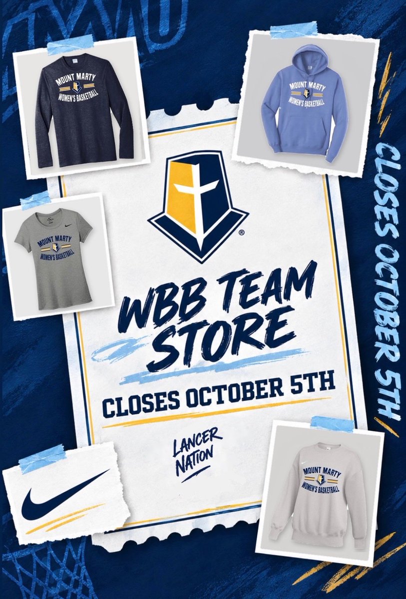 MMULancersWBB's tweet photo. Our team store is live! Get your gear for the upcoming season π
#LancerNation #MMUWBB #TeamStore
π: https://t.co/zSgGNAIH6u https://t.co/0USvNPsqkY