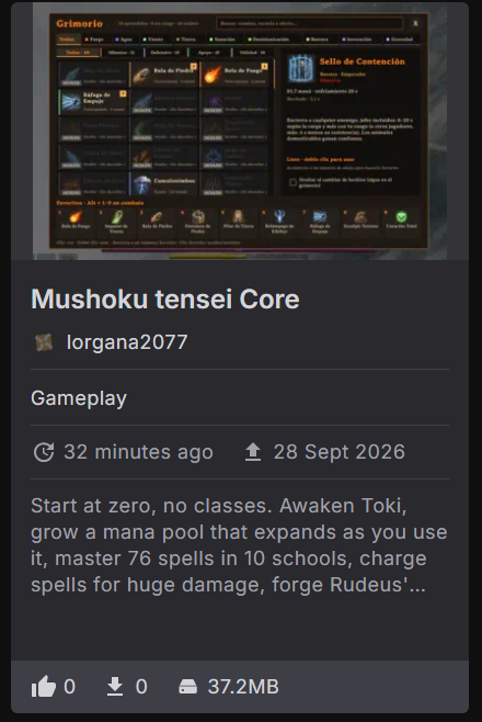NicotoraH's tweet photo. PUSIERON UN MOD DE MUSHOKU TENSEI EN VALHEIM????

NONONONO ESTO LO TENGO QUE PROBAR YA BRO https://t.co/v9AKs91ncJ
