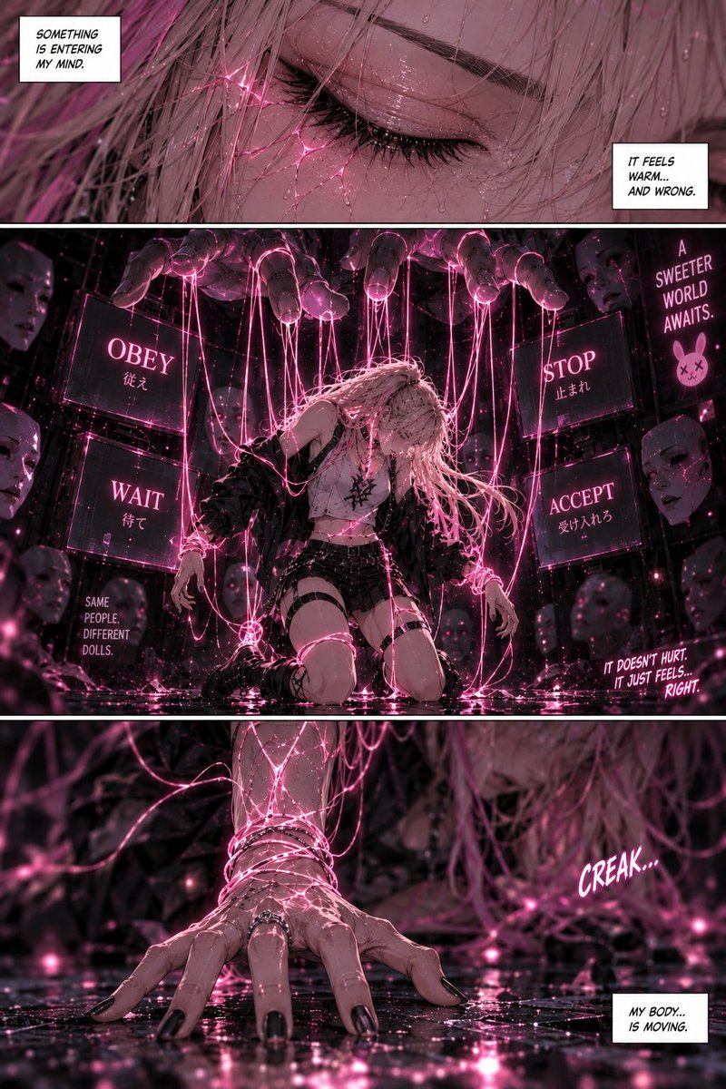 JaehoYangAuthor's tweet photo. 🩷 The virus was supposed to control everyone.
But Roxy didn’t obey.
Now the infection has given her something far more dangerous—freedom.
📖 PINK HAZARD
Available on Amazon Kindle, Apple Books &amp; Rakuten Kobo.
#PinkHazard #AmazonKindle #AppleBooks #Kobo #SciFiComics #Cyberpunk https://t.co/6C7D2K68Oq