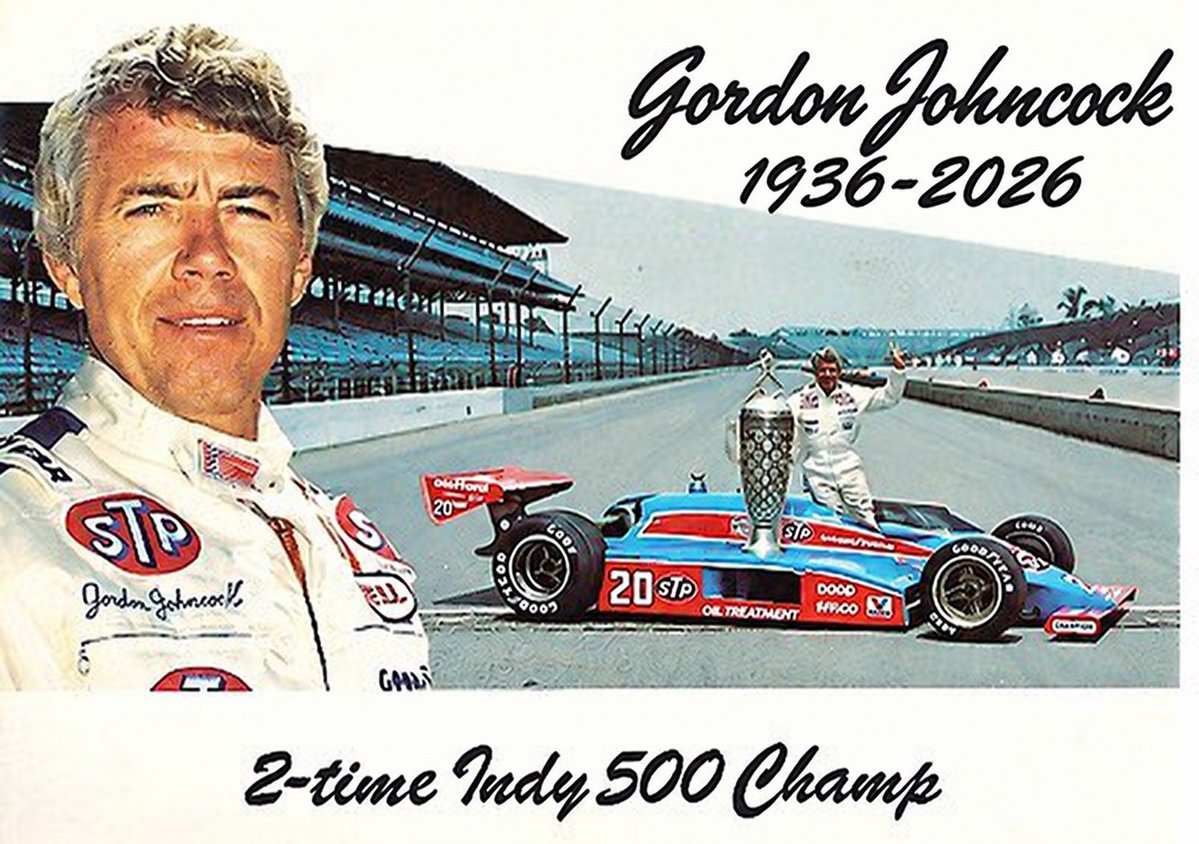 waynealan_indy's tweet photo. BREAKING INDYCAR NEWS:
2-time Indy500 Champ Gordon Johncock has passed away, he was 90 yrs old. Gordon won the rain shortened 1973 Indy 500 &amp; a wheel-to-wheel duel vs Rick Mears in the 1982 Indy 500, and was the 1976 Series Champion. (Mears is a 4-time IndyChamp)

🙏🏼God Speed🏁 https://t.co/R7QVbw8s0O