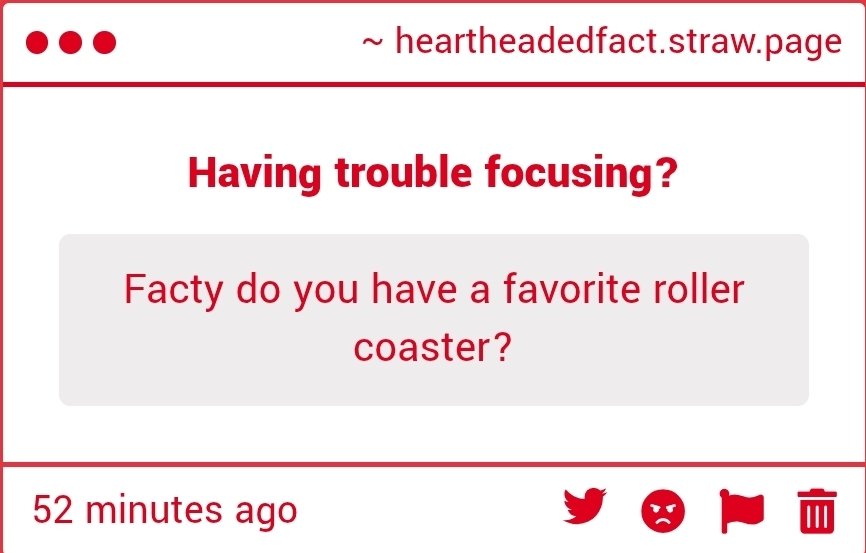 heartheadedfact's tweet photo. 1) Yummy!!! May I have some?

2) Honesty, no. Roller coasters scare me a bit. Anytime I go to the fair or carnival, I always make my way towards the petting zoo first. https://t.co/2Gf1JJ4TZJ