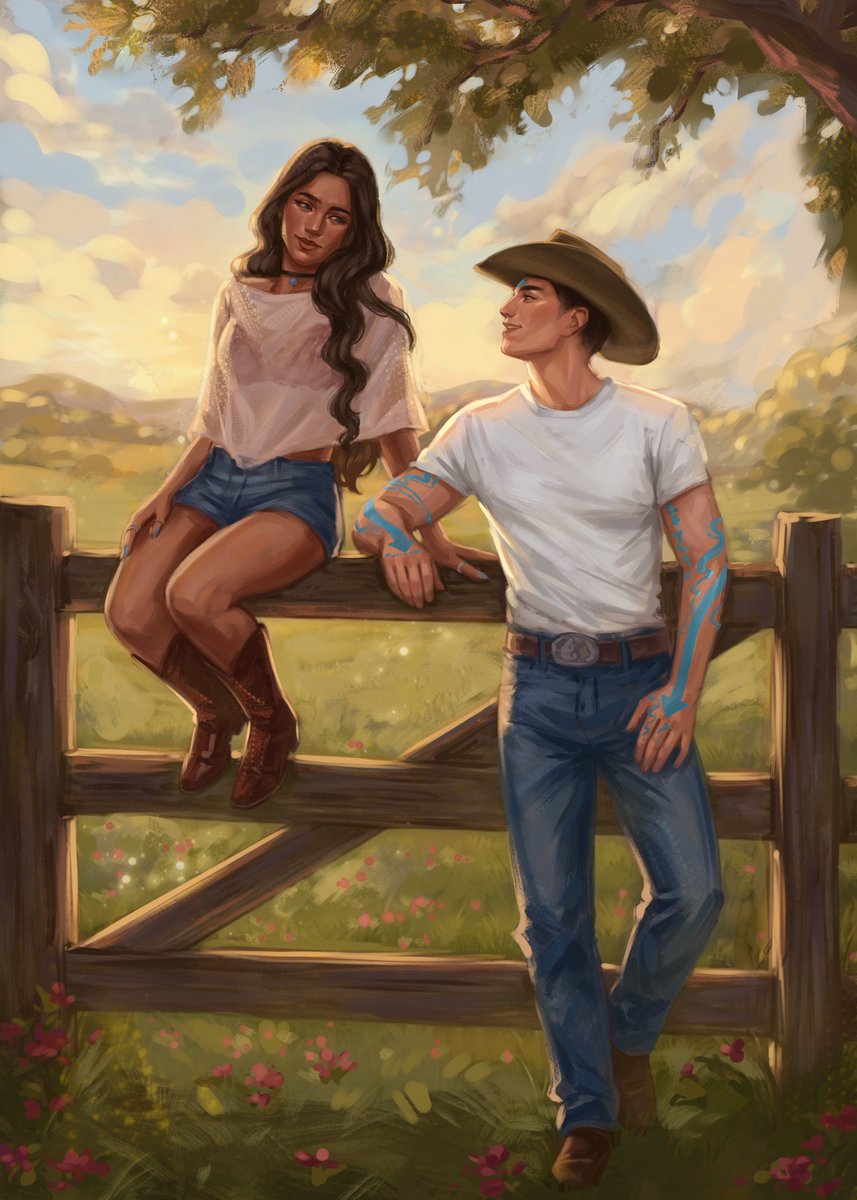 rosegoldreader's tweet photo. Big City girl Katara and Cowboy Aang from "hanging off the buckle on your belt" by blueseythinker/ @dvrcys on ao3 🐎

🎨Art by the amazing @Malotte00 

#kataang #katara #aang #atla https://t.co/dkCbu9CsZj