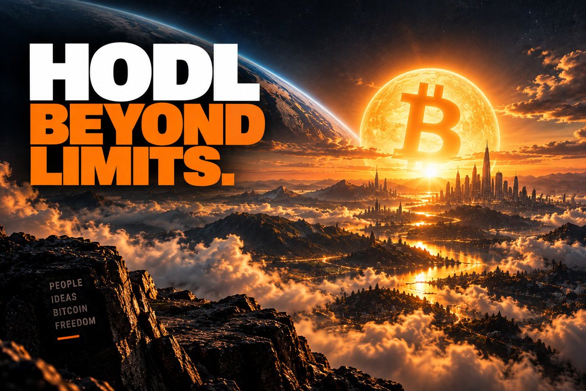 HodlOnSF's tweet photo. The future has no ceiling.

Neither does conviction.

HODL beyond limits https://t.co/mUgyjl3CZE