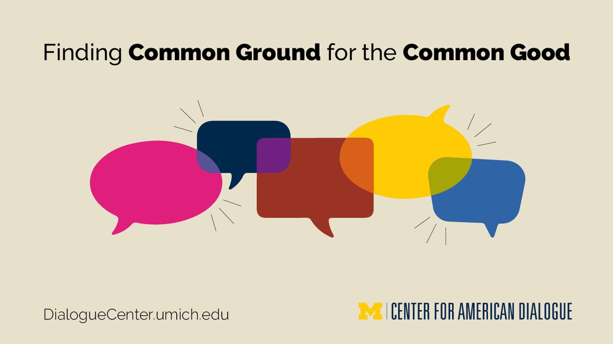 umichsph's tweet photo. Healthy dialogue can help build trust—and strengthen public health.

@UMich’s new Center for American Dialogue is launching with 14 programs designed to bridge divides through evidence-based conversation and public engagement. Among them is "Michigan Public Health: Community Conversations," led by @AParekh_UM, chief health policy officer at @UMichSPH

The initiative will connect Michigan Public Health faculty, staff and students with local health departments, community leaders and residents for respectful, open conversations about urgent health challenges—creating space to ask questions, share local knowledge and develop practical solutions together.

Learn more about the center and its programs: https://t.co/mcVJnx9xJQ

#MichiganPublicHealth #PublicHealth #UMich #CommunityEngagement #PublicDialogue