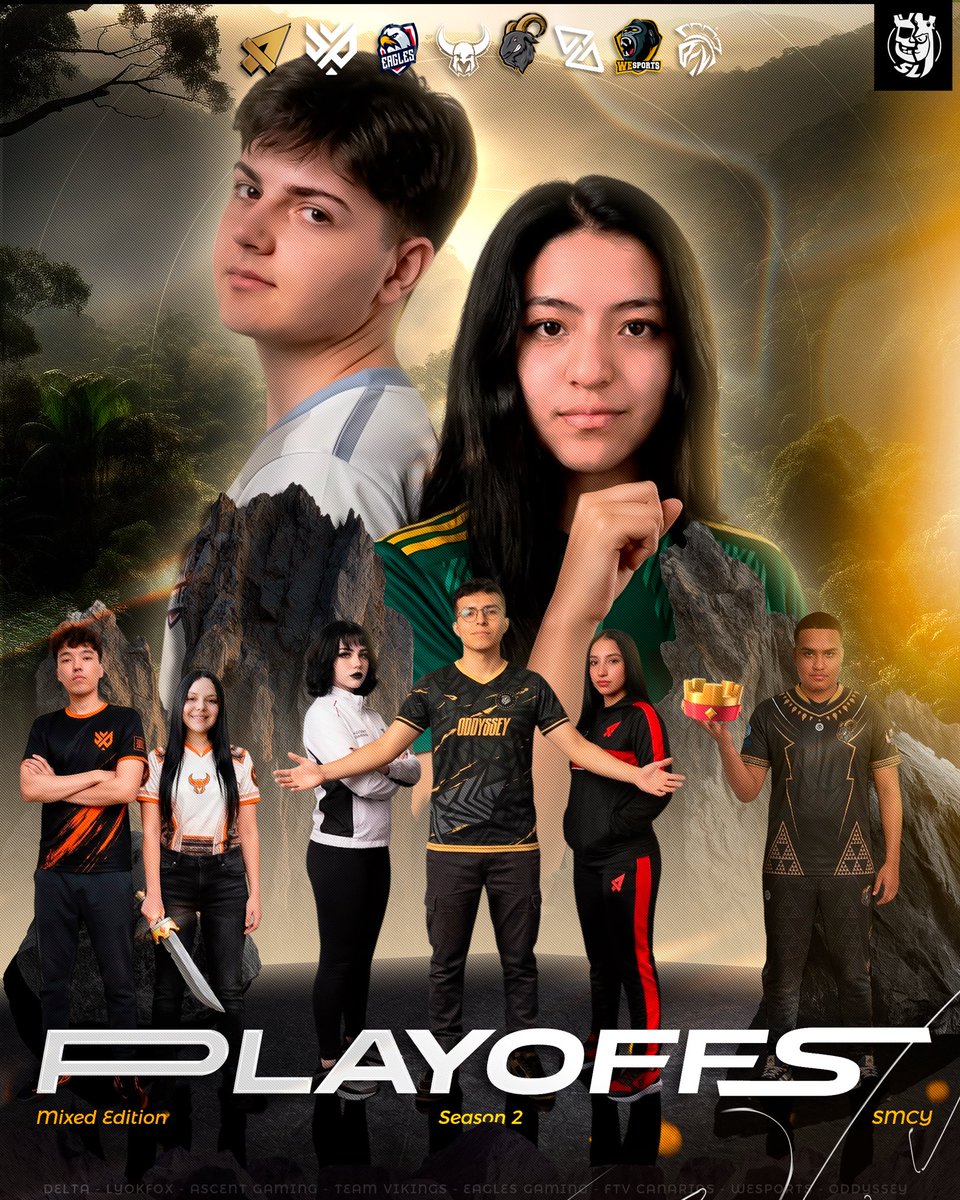 CR_Supremacy's tweet photo. 🚹🚺 𝐑𝐎𝐀𝐃 𝐓𝐎 𝐏𝐋𝐀𝐘𝐎𝐅𝐅𝐒 🏆
🎯 𝐐𝐮𝐚𝐥𝐢𝐟𝐢𝐞𝐝 𝐓𝐞𝐚𝐦𝐬 ⚔️

THE 8 TEAMS SURVIVING THE GROUP STAGE ARE NOW CONFIRMED! 🔥

The standings were tighter than ever, and every match delivered high-stakes battles until the very end. 👀💥

Now comes the BIGGEST CHALLENGE YET: THE PLAYOFFS! 🏆

🎟️ 8 TEAMS. 1 CROWN. 👑

🇨🇱 @TDelta_CR 
🇪🇸 @LyokFox_ 
🇬🇷 @EGeSportsCR 
🇲🇽 @TeamVikings_CR
🇪🇸 @FtvCanarias
🇵🇪 @AscentGamingGG
🇩🇪 @WeSports_CR (Champions of S1 🏆)
🇩🇪 @Oddyssey_offcl 

Who will be the champion of this edition? 🧐

GOOD LUCK TO EVERYONE! 🍀

#SMCY2026 #MixedEdition #ClashRoyale