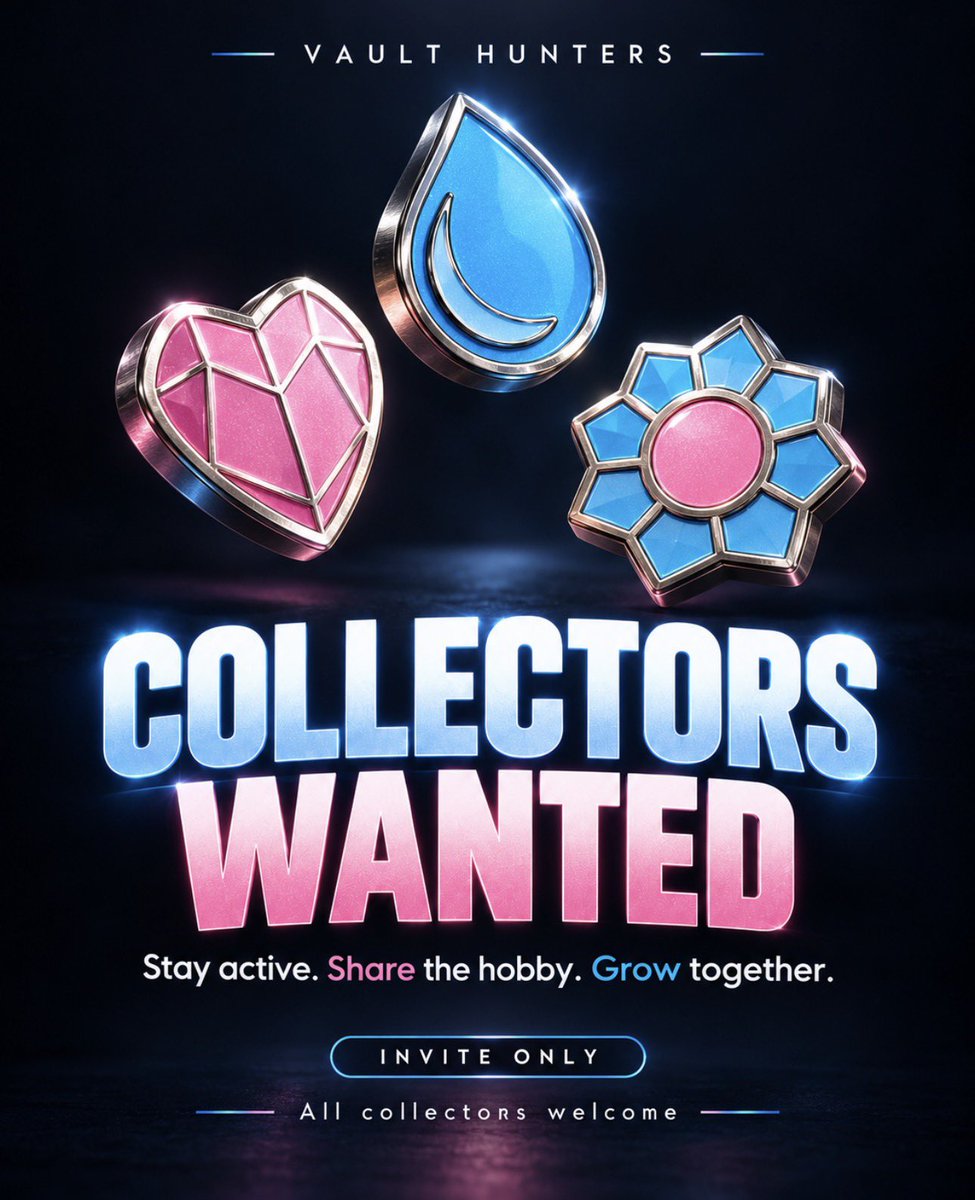 dachshundwizard's tweet photo. Collectors. Look over here! 

There was a purge, and 10 spots have opened up in the Vaunt Hunters group. 

Will start looking for 10 more people. Requirements are: You collect things, you help others, active on socials. 

Other than that, let’s get it! https://t.co/X0LX2iNVyc