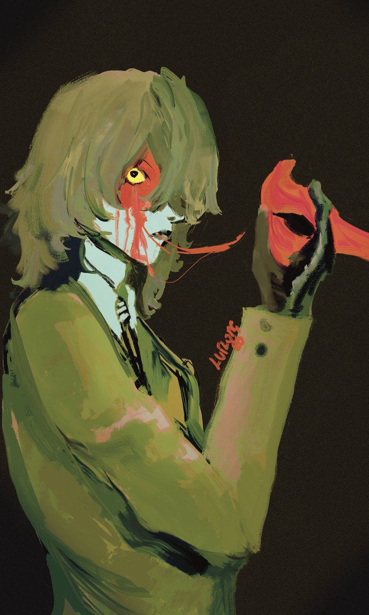 lutlone's tweet photo. awakening 
#persona5 #akechi https://t.co/oNRJ5GKsoD