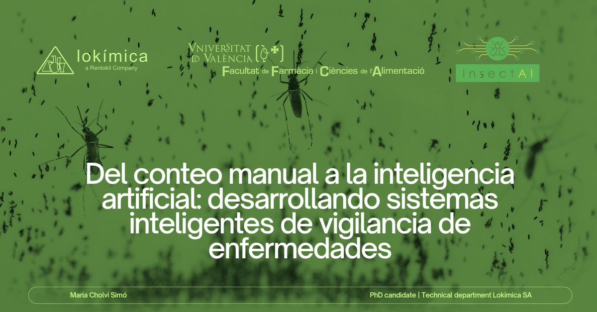 rubueno10's tweet photo. 1/2🦟 Desde hace unos meses tenemos la suerte de contar con @CholviMaria en @lokimica para desarrollar proyectos innovadores de #ControlVectorial y dar un salto de calidad notable en la nuestra propuesta de valor de los programas de #LuchaAntivectorial en España y Europa🔝 
… https://t.co/UWVYGn0syS