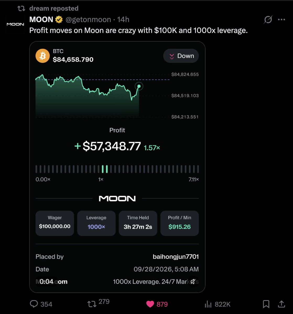 0x0lajide's tweet photo. @dreamxdz done dream
thanks for the opportunity

D1hzzSKUh3ACJW4pp1tEcxM9eixwwC24DVTMnEsbhhzz https://t.co/ftSOyvWGVe