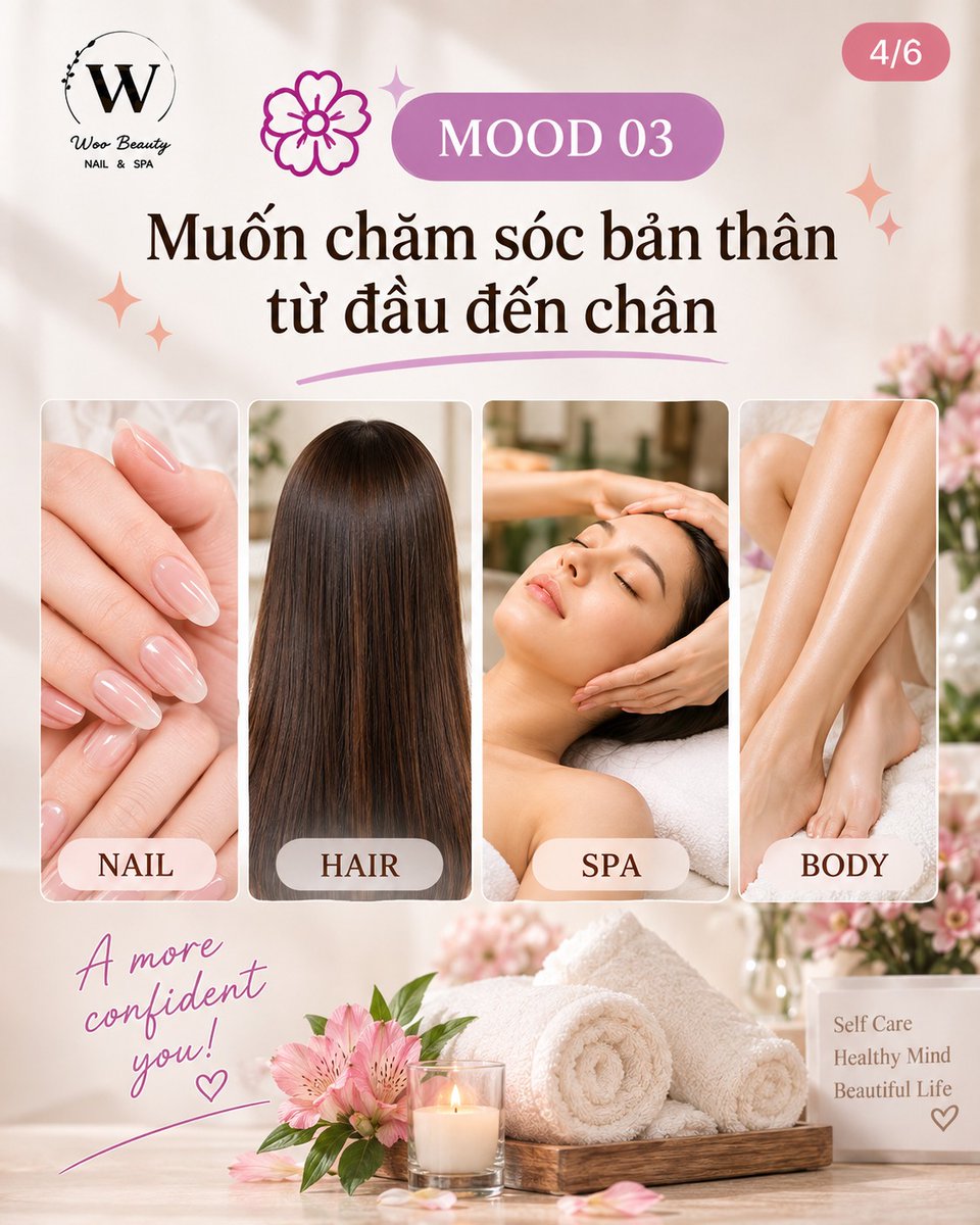 ArnoldImhoff's tweet photo. What’s your weekend mood? After a busy week, you deserve a little self-care. Maybe you want beautiful nails, a relaxing treatment, full-body care, or simply a day to do nothing. Whatever your mood, you deserve time for yourself. Comment 1, 2, 3, or https://t.co/APkOvXaaJg
