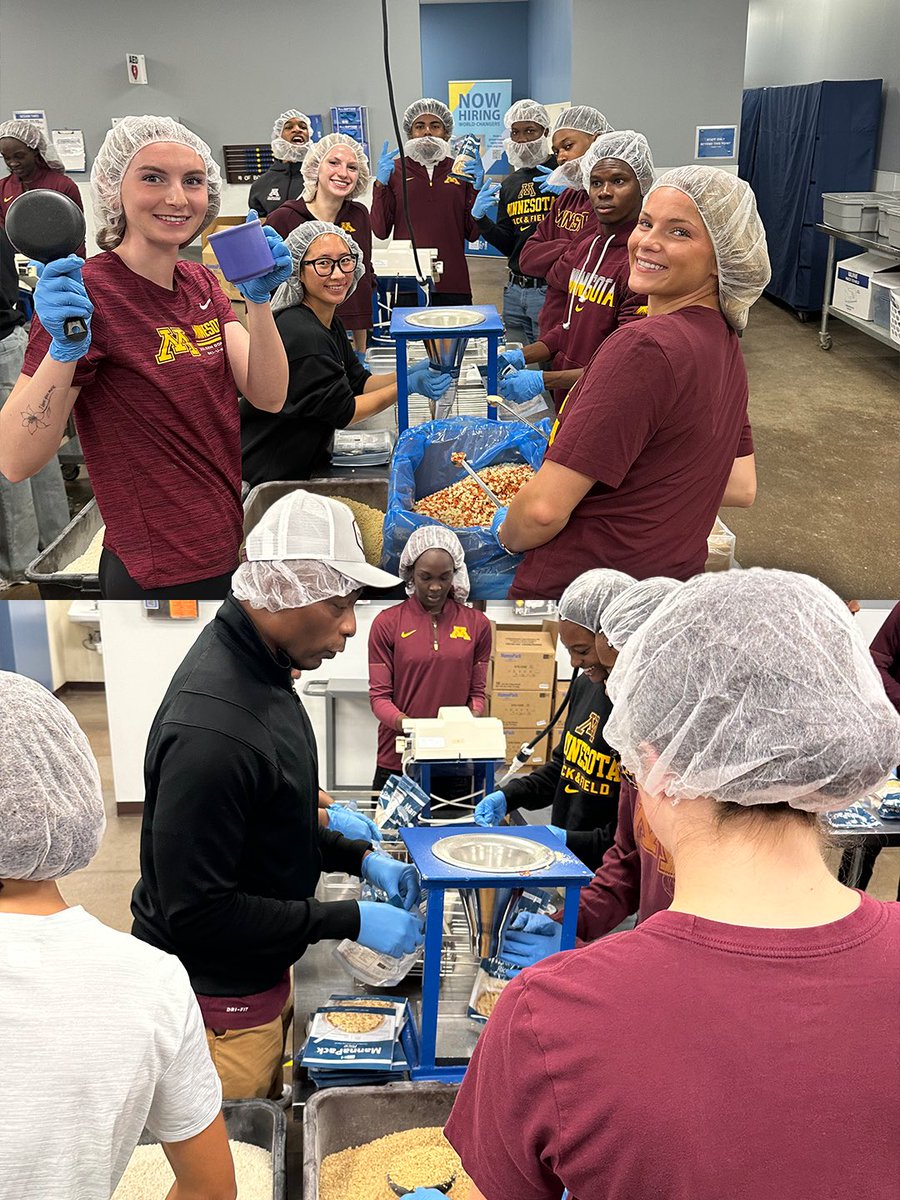 GopherCCTF's tweet photo. During the team retreat last week the squad took some time to give back to @fmsc_org 〽️👏 

#Gophers | #SkiUMah https://t.co/L9jxXm0jk6