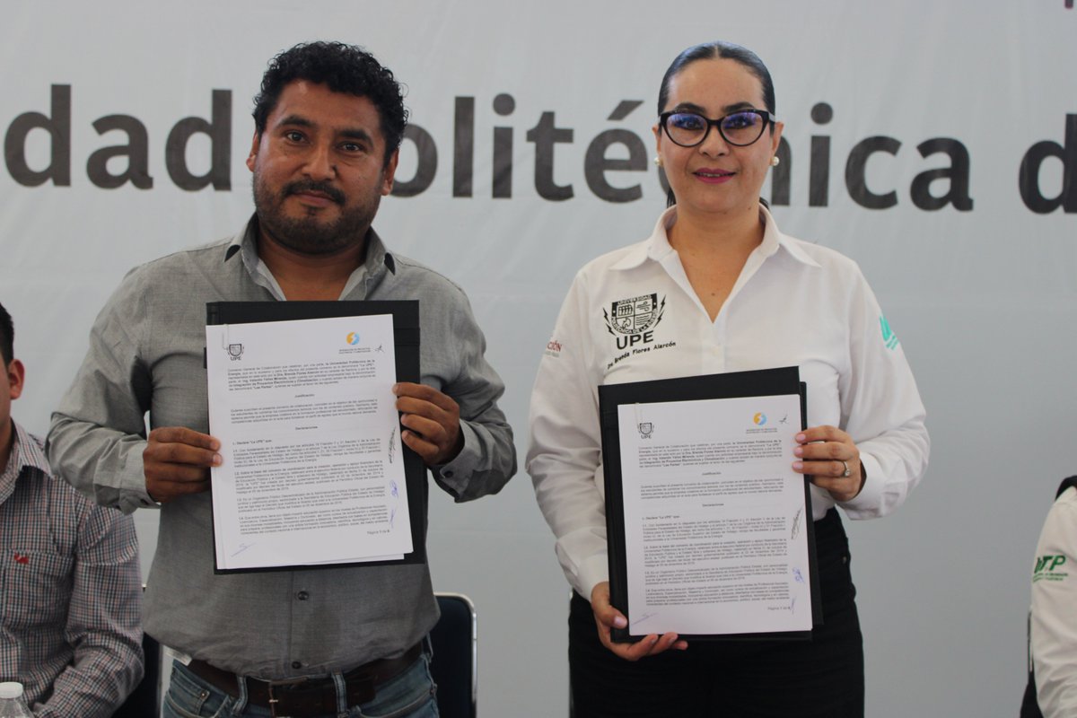 up_energia's tweet photo. La #UPE fortalece su vinculación con el sector productivo mediante la firma de un convenio de colaboración con #IPEC
Una alianza que abre oportunidades para fortalecer la formación y competencias profesionales de nuestra comunidad estudiantil https://t.co/Dvxs5ATgoL