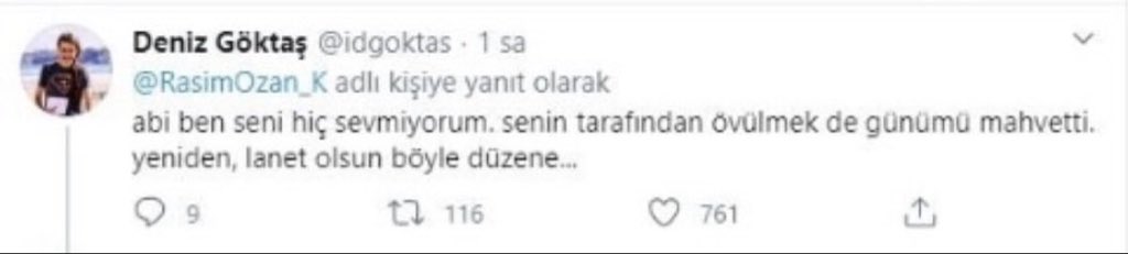 avfiiratt's tweet photo. @vekilince Deniz Göktaş şundan çekecek https://t.co/yMvKR1sOAN