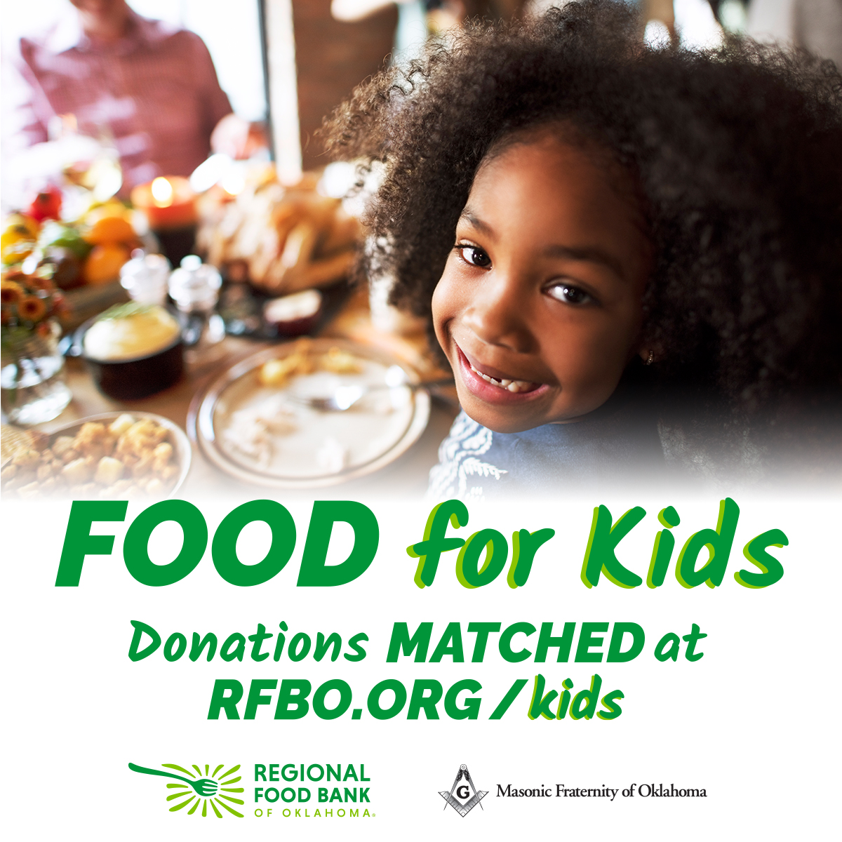 rfbo's tweet photo. Wednesday, Sept. 30, is the last day to give to the Regional Food Bank's Food for Kids Match! Right now, donations to the Regional Food Bank's Food for Kids Programs are matched, up to $285,000.

Donate at https://t.co/uc4iFEjPL0 or by texting "KidsOK" to 53-555. https://t.co/sGIYOc3nVr