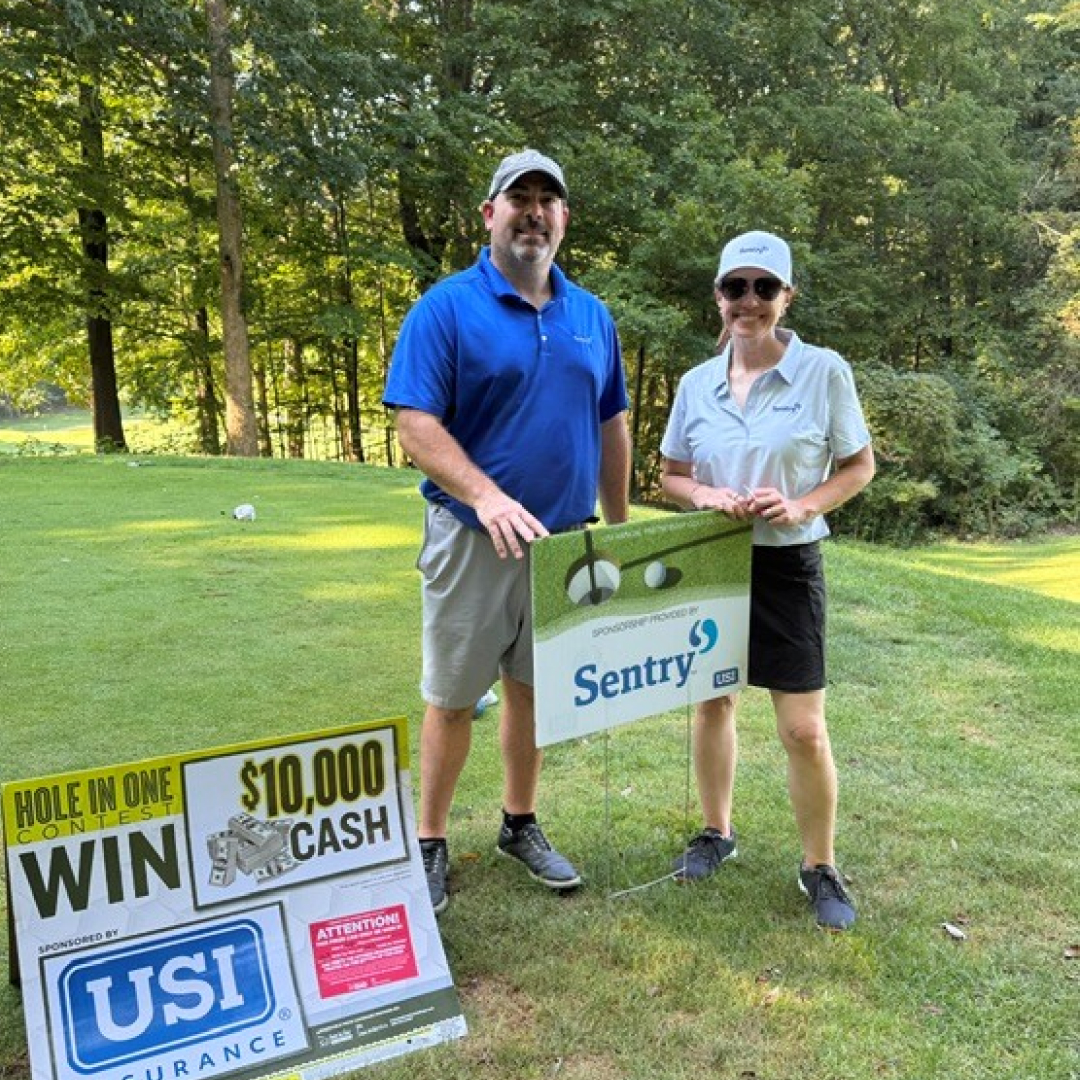 SentryInsurance's tweet photo. The Great Lakes Region team sponsored and participated in the USI Indiana Partner Appreciation Golf Outing in Indiana. This event, put on by our USI Indiana partners, was a great day filled with networking and camaraderie. We look forward to more collaborations in the future! https://t.co/wAcnGhdcfN